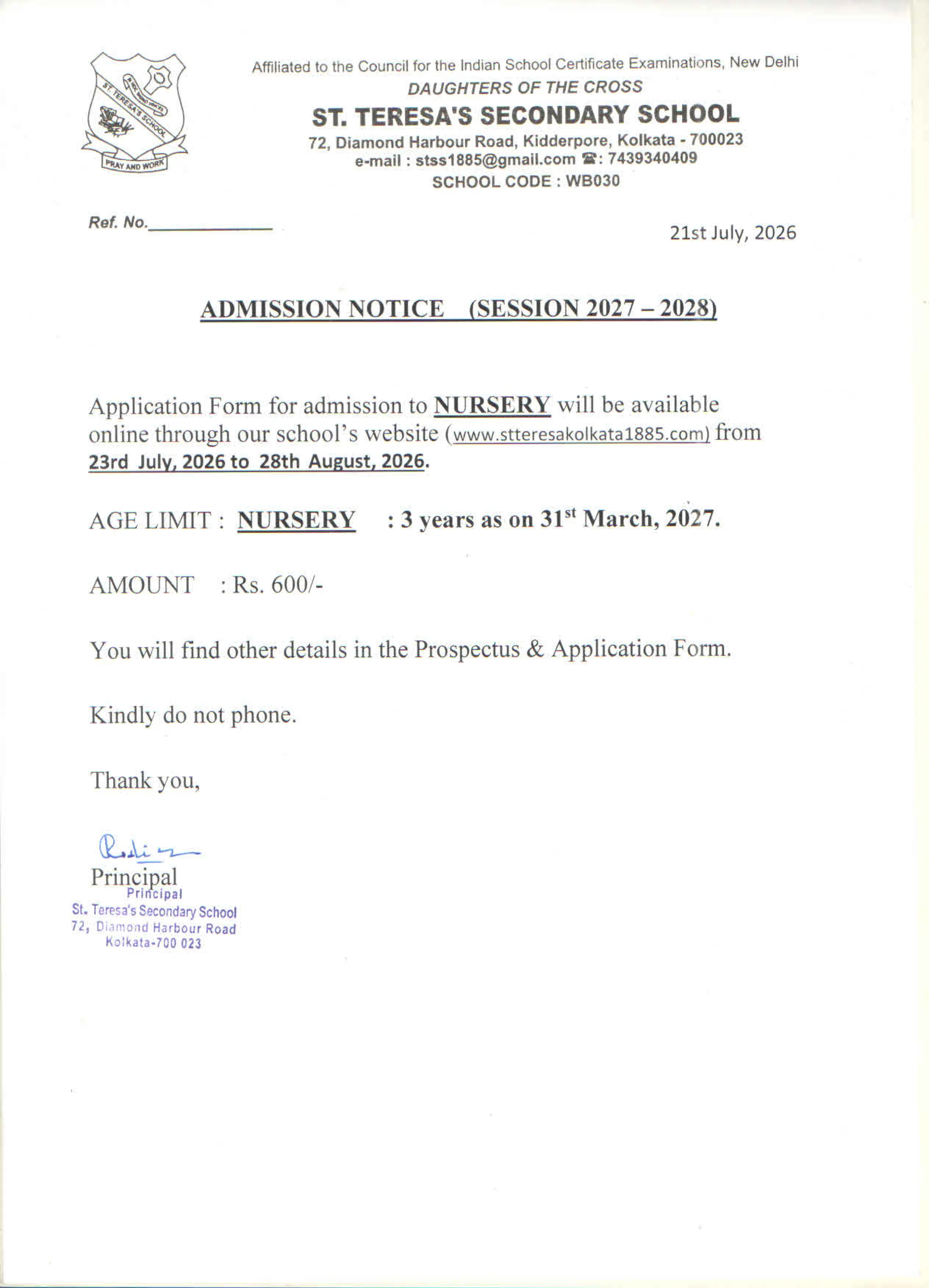 Notice 1